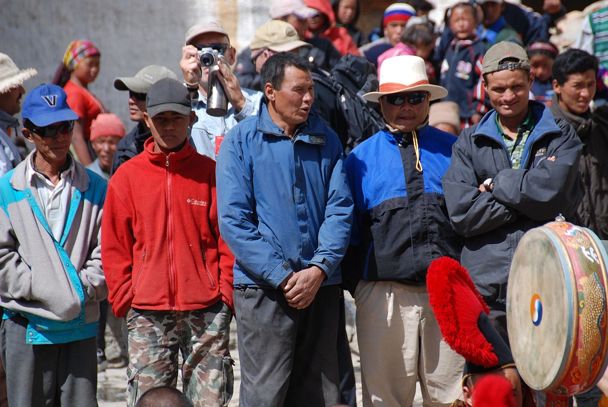 Mustang Lo Manthang Tiji Festival Day 3 04-2 My Crew Are Fascinated With The Tiji Festival
